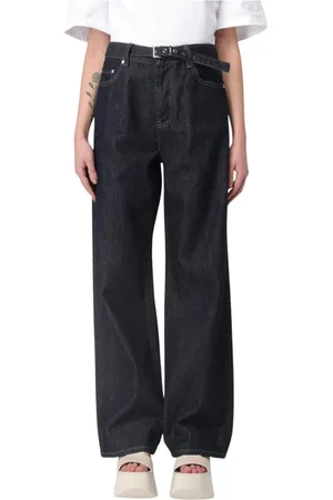 Ganni Dames, Jeans, Blauw, Maat: W26