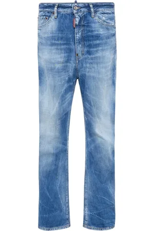 Dsquared2 Heren, Jeans, Blauw, Maat: XL Denim