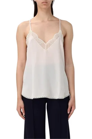 Zadig & Voltaire Dames, Tops, Wit, Maat: M Zijde