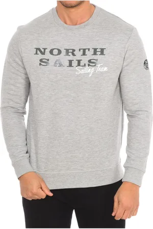 North Sails Heren, Sweatshirts & Hoodies, Grijs, Maat: S Nylon