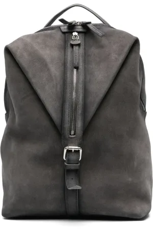 Officine creative Heren, Tassen, Grijs, Maat: ONE Size Leer