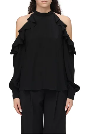Etro Dames, Blouses & Shirts, Zwart, Maat: S Zijde