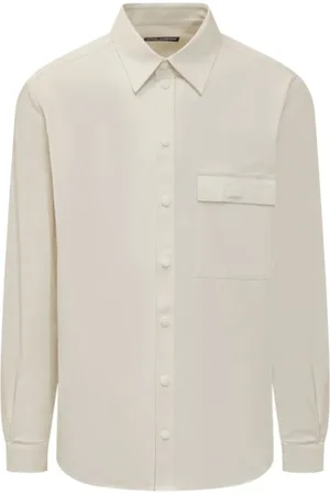 Dolce & Gabbana Heren, Overhemden, Wit, Maat: XL Katoen