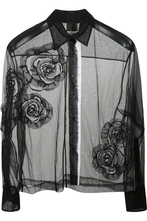Des Phemmes Dames, Blouses & Shirts, Zwart, Maat: XS