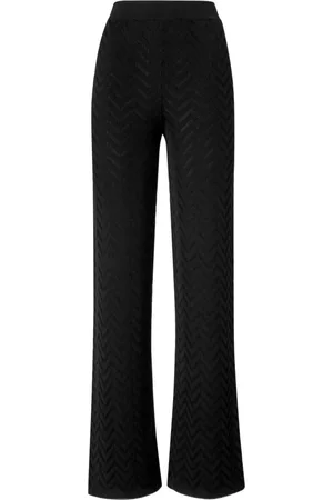 Missoni Dames, Broeken, Zwart, Maat: S