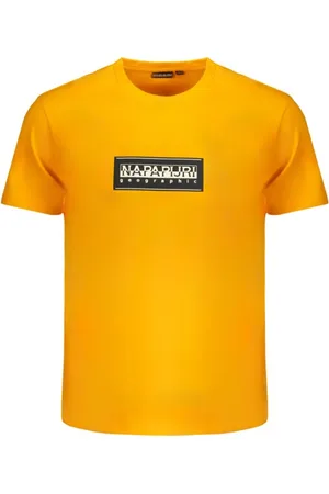 Napapijri Heren, Tops, Oranje, Maat: 2XL Katoen