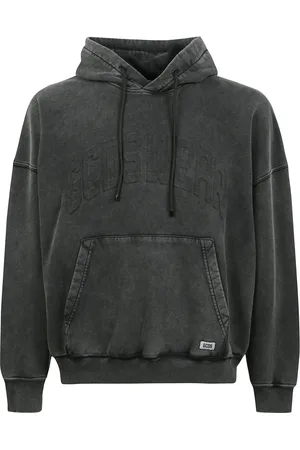 GCDS Heren, Sweatshirts & Hoodies, Zwart, Maat: M