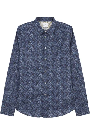 Paul Smith Heren, Overhemden, Blauw, Maat: M