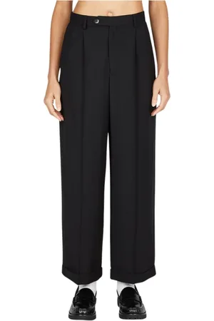 A.P.C. Dames, Broeken, Zwart, Maat: XS Katoen