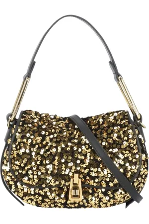 Coccinelle Dames, Tassen, Geel, Maat: ONE Size Leer