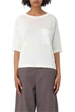 Max Mara Dames, Truien, Wit, Maat: S Viscose