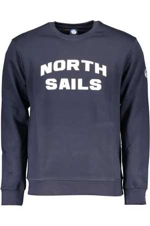 North Sails Heren, Sweatshirts & Hoodies, Blauw, Maat: XL