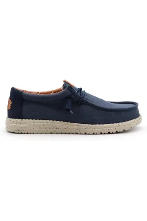 Hey dude Heren, Schoenen, Blauw, Maat: 41 EU Katoen