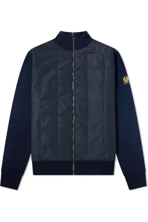 Belstaff Heren, Jassen, Blauw, Maat: 2XL Wol