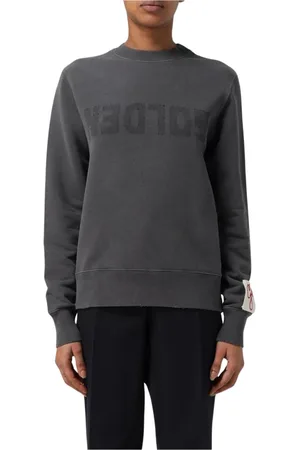 Golden Goose Dames, Sweatshirts & Hoodies, Grijs, Maat: S Katoen