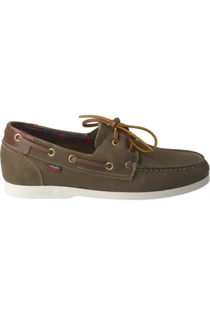 CallagHan Heren, Schoenen, Groen, Maat: 43 EU Leer