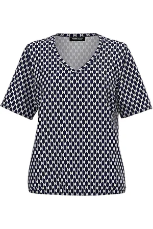 Frank Walder Dames, Blouses & Shirts, Blauw, Maat: L