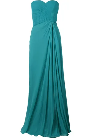 Alberta Ferretti Dames, Jurken, Groen, Maat: XS Zijde