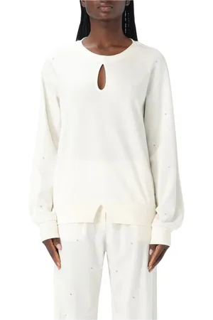 Liu Jo Dames, Sweatshirts & Hoodies, Wit, Maat: L