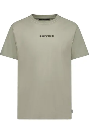 Airforce Heren, Tops, Groen, Maat: S