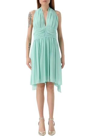 Liu Jo Dames, Jurken, Blauw, Maat: 2XS