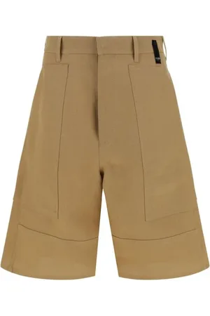 Fendi Heren, Korte broeken, Bruin, Maat: S