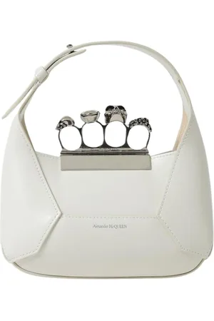 Alexander McQueen Dames, Tassen, Wit, Maat: ONE Size Leer