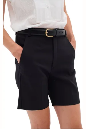 INWEAR Dames, Korte broeken, Zwart, Maat: XL Katoen