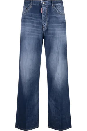 Dsquared2 Heren, Jeans, Blauw, Maat: XL Katoen