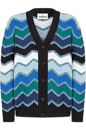Missoni Heren, Truien, Blauw, Maat: S Katoen