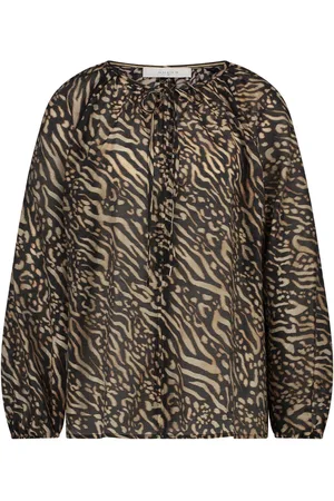 NUKUS Dames, Blouses & Shirts, Veelkleurig, Maat: S Polyamide