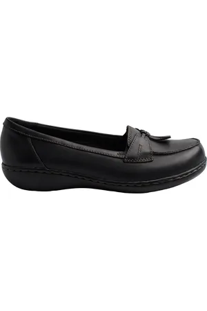Clarks Dames, Schoenen, Zwart, Maat: 37 EU Leer