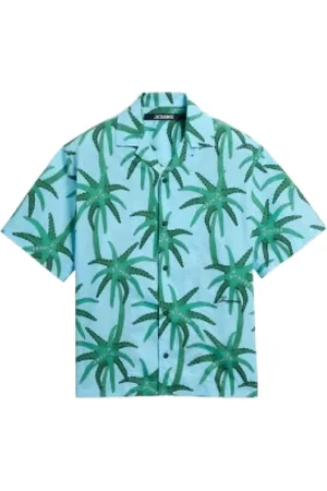 Jacquemus Heren, Overhemden, Blauw, Maat: L Katoen