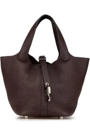 Hermès Dames, Pre-owned, Bruin, Maat: ONE Size Leer