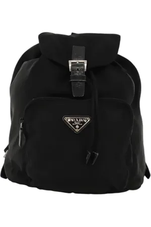 Prada Dames, Pre-owned, Zwart, Maat: ONE Size Nylon