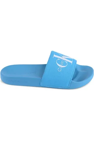 Calvin Klein Dames, Schoenen, Blauw, Maat: 40 EU Katoen