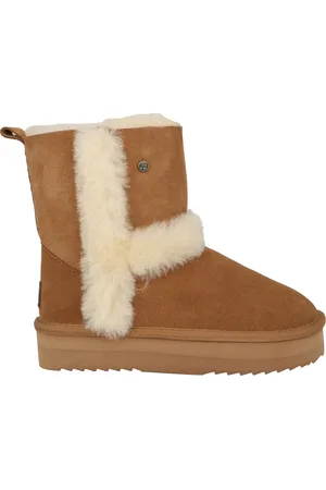Warmbat Dames, Schoenen, Bruin, Maat: 42 EU Suède