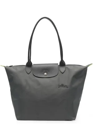 Longchamp Dames, Tassen, Grijs, Maat: ONE Size Polyamide