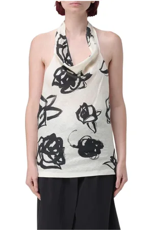 Msgm Dames, Tops, , Maat: 2XS Linnen