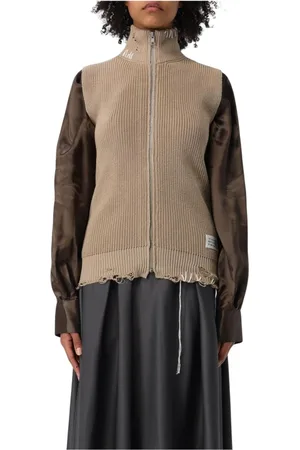 Maison Margiela Dames, Truien, , Maat: S Katoen
