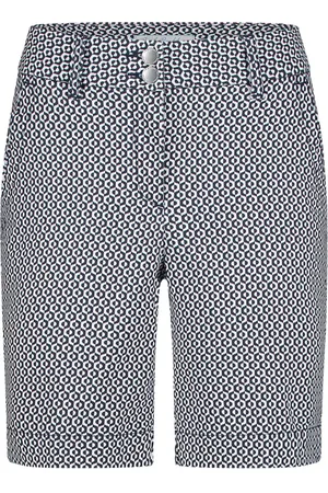 Red Button Dames, Korte broeken, Blauw, Maat: XL Katoen