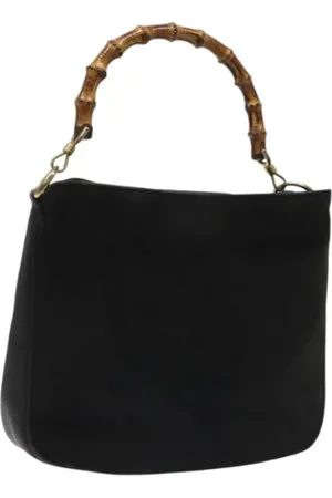 Gucci Dames, Pre-owned, Zwart, Maat: ONE Size Suède