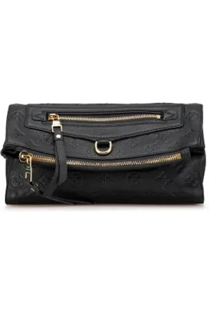 LOUIS VUITTON Dames, Pre-owned, Zwart, Maat: ONE Size Leer