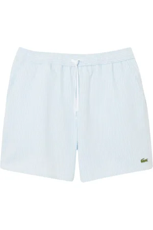 Lacoste Heren, Badkleding, Blauw, Maat: S Katoen