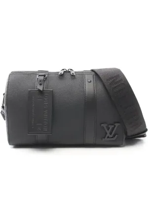 LOUIS VUITTON Heren, Pre-owned, Zwart, Maat: ONE Size Leer