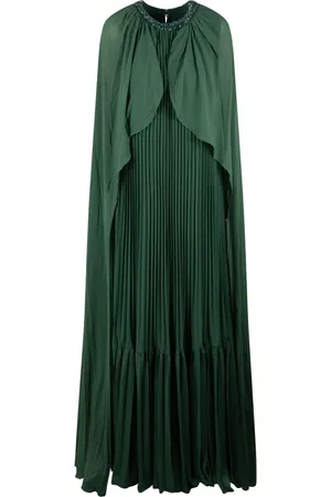 Self-Portrait Dames, Jurken, Groen, Maat: S Chiffon