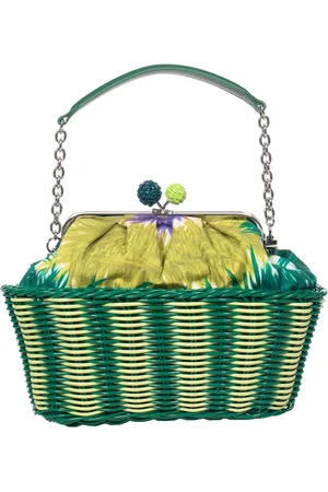 Max Mara Dames, Tassen, Groen, Maat: ONE Size Katoen