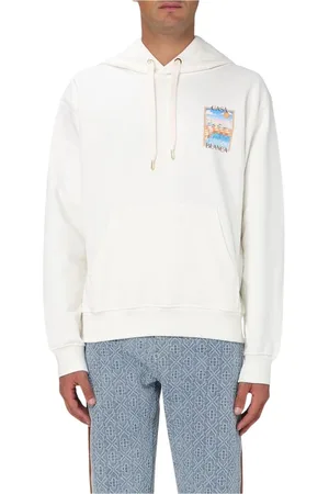 Casablanca Heren, Sweatshirts & Hoodies, Wit, Maat: M