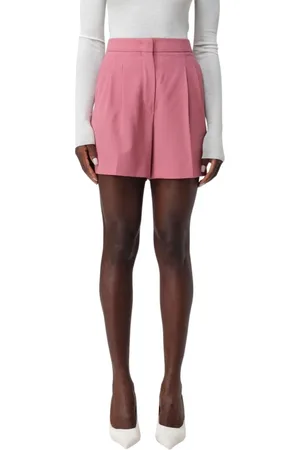 Max Mara Dames, Korte broeken, Roze, Maat: XS Wol