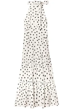 RIXO London Dames, Jurken, Wit, Maat: XS Katoen